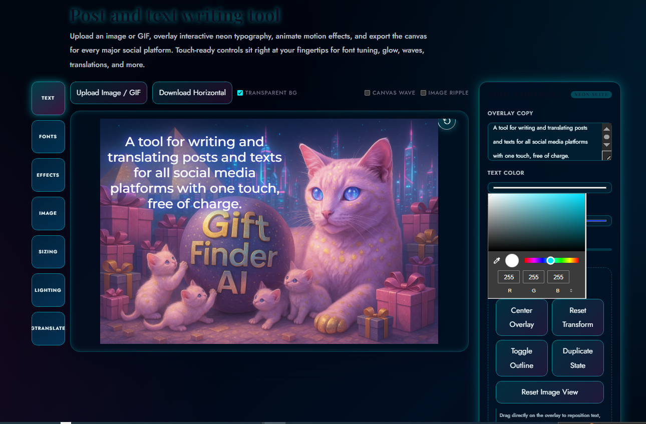 Design Animated Typography for Socials